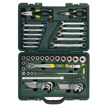 Набор KRAFTOOL &quot;INDUSTRIE&quot; Слесарно-монтажный инструмент, 84 предмета 27977-H84 купить в Урае