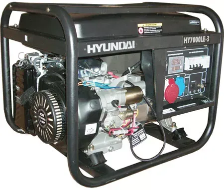 Бензогенератор Hyundai HY 7000LE-3 купить в Урае