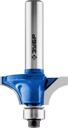 ЗУБР 28.6 x 12.2 мм, радиус 8 мм, фреза кромочная калевочная №1, Профессионал (28700-28.6) купить в Урае