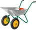 Тачка GRINDA садовая двухколесная, 80 л, грузоподъемность 120 кг 422400_z01 купить в Урае