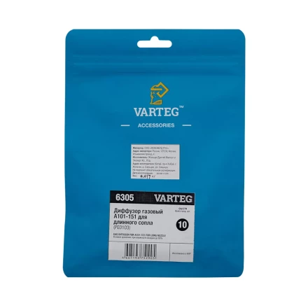 Диффузор газовый A101-151 для длинного сопла PE0103 VARTEG FoxWeld купить в Урае