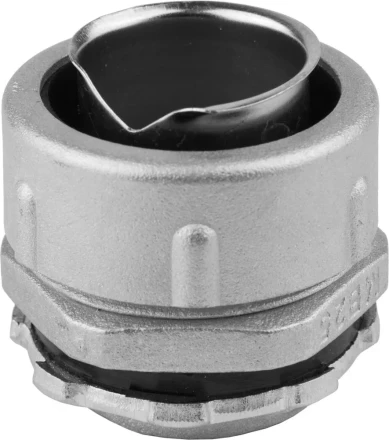 Муфта СВЕТОЗАР вводная металлич, с наружной резьбой, для металлорукава диаметром 25мм, IP54 60200-25 купить в Урае