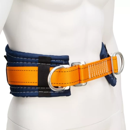 Удерживающая привязь безлямочная Сибртех 89505, модель УП I, прошитый высокий кушак купить в Урае