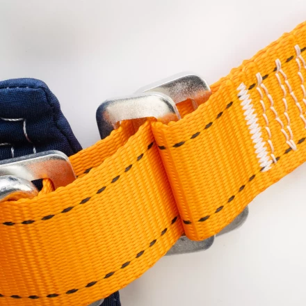 Удерживающая привязь безлямочная Сибртех 89505, модель УП I, прошитый высокий кушак купить в Урае