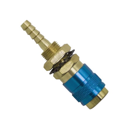 Быстросъемное соединениес резъбовой втулкой М NW5- штуцер 6 мм (Blue) FA3085 купить в Урае