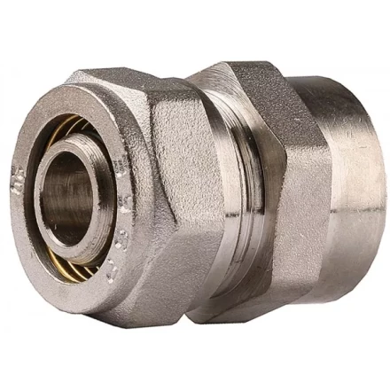 Соединитель ЗУБР с внутренней резьбой, цанга-гайка, 3/4&quot;х20х2,0 мм, никель 51402-20-3/4 купить в Урае