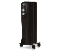 Маслянный радиатор обогреватель электрический BALLU Classic black BOH/CL-05BRN 1000