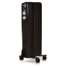 Маслянный радиатор обогреватель электрический BALLU Classic black BOH/CL-05BRN 1000 купить в Урае
