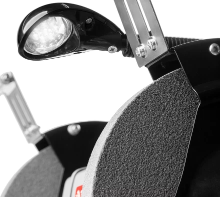 Станок точильный увеличенная мощность + лампа подсветки ЗТШМ-200-450 серия МАСТЕР купить в Урае