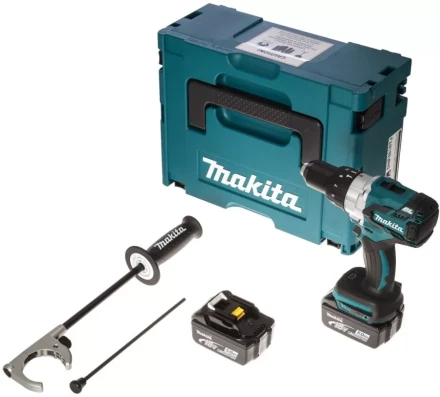 Дрель-шуруповерт аккумуляторная Makita DHP481RTE купить в Урае