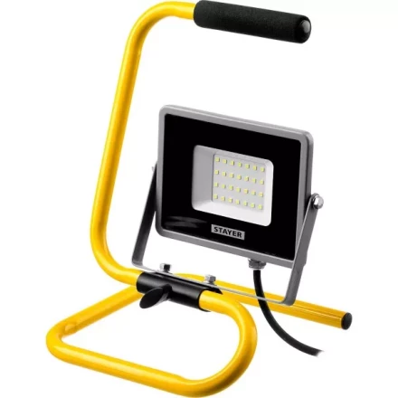 Прожектор LEDPro светодиодный, STAYER Profi 57135-30, переносной с подставкой, 30Вт 57135-30 купить в Урае