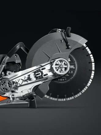 KRAFTOOL 4800 Вт, 400 мм, диск в комплекте, бензорез по бетону (бетонорез) (K970-16 H) купить в Урае