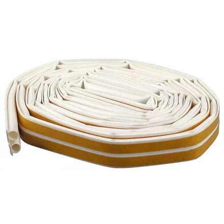 Уплотнитель ЗУБР силиконовый самоклеящийся профиль &quot;O&quot;, белый, 16м 4-40925-016 купить в Урае