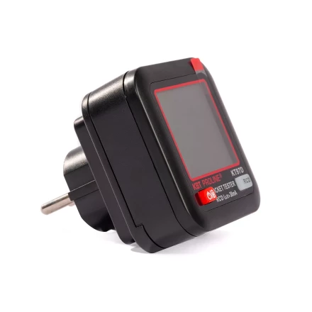 Тестер розеток и УЗО КВТ КТ 97D (91921) купить в Урае