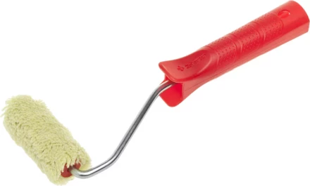 Мини-валик ЗУБР &quot;МАСТЕР&quot;&quot;СИНТЕКС&quot;, полиакрил 12мм, ручка 6мм, d=15/70мм 03504-07 купить в Урае