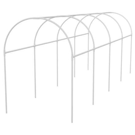 Каркас парника пластиковый 3х1,1х1,2м дуга d 20 мм белый PALISAD 63901 купить в Урае