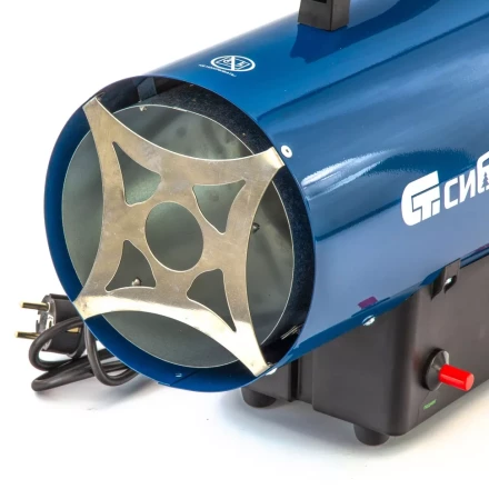 Газовая тепловая пушка СТГ-15, 15 кВт, 500 м3/ч, пропан-бутан Сибртех 96452 купить в Урае