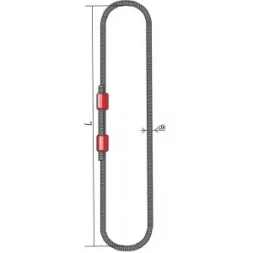 Строп канатный кольцевой СКК 32 т L=5 м канат 42 опрессовка