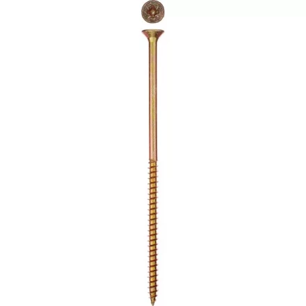 Шурупы ЗУБР &quot;МАСТЕР&quot; по дереву желтопассивированные, 6.0x160мм, 4шт 300396-60-160 купить в Урае