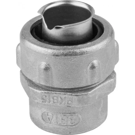 Резьбовой крепежный элемент СВЕТОЗАР металлич, с внутренней резьбой, для металлорукава диаметром 15мм, IP54 60201-15 купить в Урае