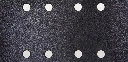 Лист шлиф. универсал. URAGAN &quot;Оптимален для мягких пород дерева&quot; 8 отверстий по линии для ПШМ, P120, 80х166мм, 50шт 907-21101-120-50 купить в Урае