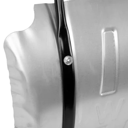 Движок для уборки снега оцинкованный, 750х420х1120 мм, усиленный, стальная рукоятка,Россия, Сибртех 61497 купить в Урае