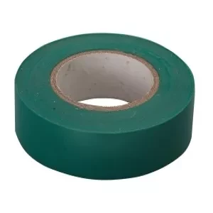 Изолента ПВХ 15 мм х 10 м 130 мкм зеленая СИБРТЕХ 88791 купить в Урае