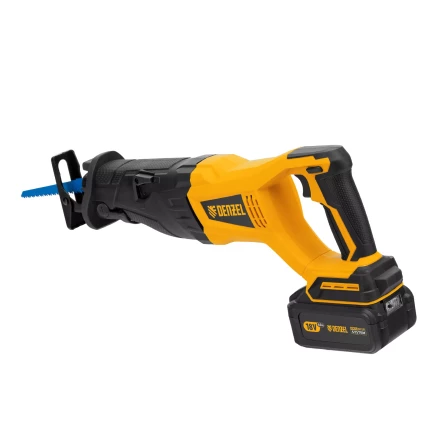 Пила сабельная аккумуляторная бесщет BRC-120,  18В Li-Ion Denzel 28460 купить в Урае