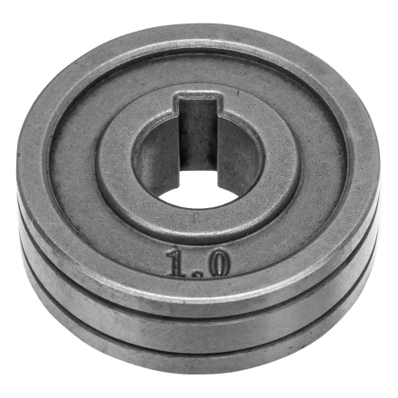 Подающий ролик, V профиль под стальную проволоку 0,8-1мм, 2 шт Denzel 93650 купить в Урае