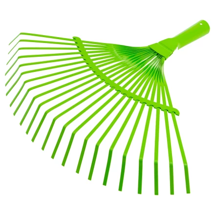 Грабли веерные стальные Palisad, 425 мм, 22 плоских зуба, эмалированные, без черенка, 617705 купить в Урае