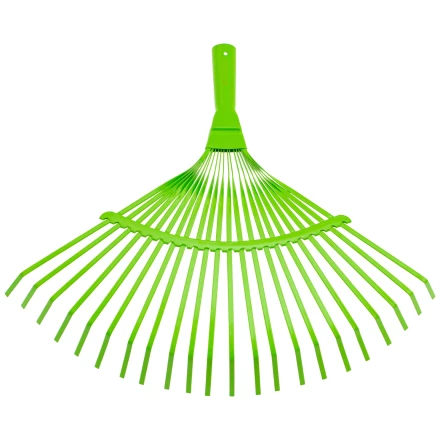 Грабли веерные стальные Palisad, 425 мм, 22 плоских зуба, эмалированные, без черенка, 617705 купить в Урае