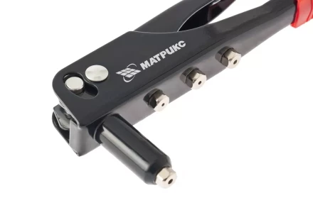 Заклепочник 250 мм заклепки 2,4-3,2-4,0-4,8 мм MATRIX 40524 купить в Урае