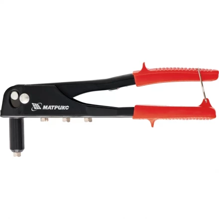 Заклепочник 250 мм заклепки 2,4-3,2-4,0-4,8 мм MATRIX 40524 купить в Урае