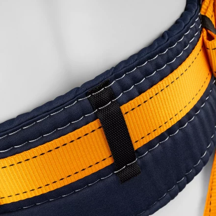 Удерживающе-страховочная привязь Сибртех 89507, модель УСП II, наплечные и набедренные лямки, высокий кушак купить в Урае