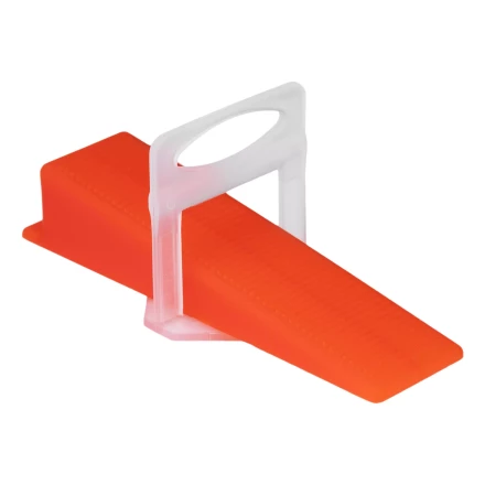 Комплект зажим + клин для системы выравнивания плитки СВП Ворота XL, 200/100 шт. в пакете Matrix 88125 купить в Урае