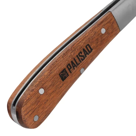 Нож садовый складной Palisad, прямое лезвие, 173 мм, деревянная рукоятка, 790038 купить в Урае
