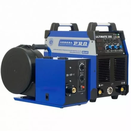 Инверторный сварочный полуавтомат ULTIMATE 350 IGBT с горелкой  подающий закрытый SB-10F пакет проводов  НАКС 2 штки Aurora-Pro купить в Урае