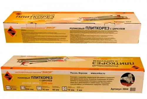 Плиткорез 500мм циркуль Энкор 3661 купить в Урае