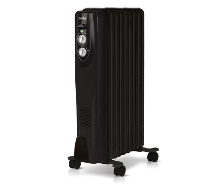 Маслянный радиатор обогреватель электрический BALLU Classic black BOH/CL-09BRN 2000 купить в Урае