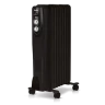 Маслянный радиатор обогреватель электрический BALLU Classic black BOH/CL-09BRN 2000 купить в Урае