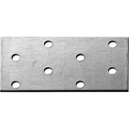 Пластина соединительная ЗУБР "МАСТЕР", 40х120мм, 1шт 310256-040-120