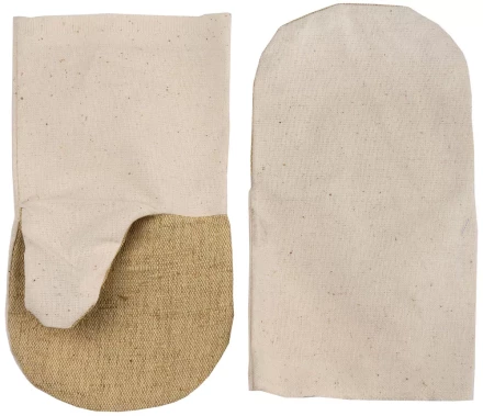 Рукавицы хлопчатобумажные с брезентовым наладонником, XL 11421 купить в Урае