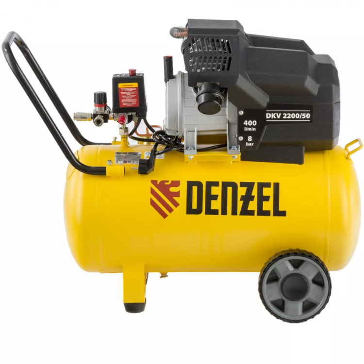 Компрессор воздушный Denzel DKV2200/50 Х-PRO 58083 купить в Урае