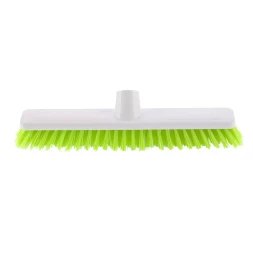 Щетка пластмассовая "SHROBER" для чистки ковров 270 мм салатовая щетина ELFE 93548