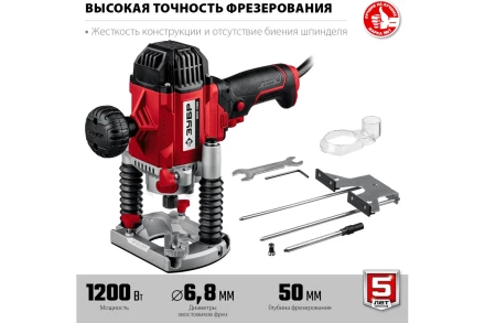 ЗУБР 1200 Вт, 50 мм, универсальный фрезер (ФМР-1200) купить в Урае