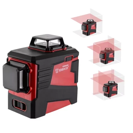 Уровень лазерный DKLL12PR3 DEKO, 065-0164, со штативом купить в Урае