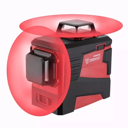 Уровень лазерный DKLL12PR3 DEKO, 065-0164, со штативом купить в Урае