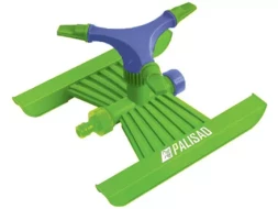 Разбрызгиватель пласт. вращ. с 3 лоп. штуц D 3/4" с подст. S поля. 180 кв. м D 15 м PALISAD 65409