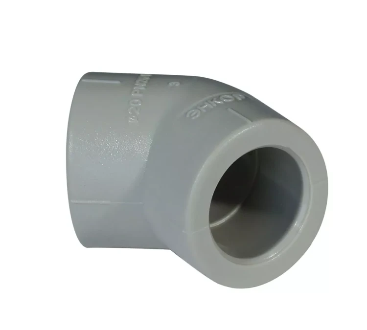 Уголок PP-R 45° 32мм серый (50/350) 44152 купить в Урае
