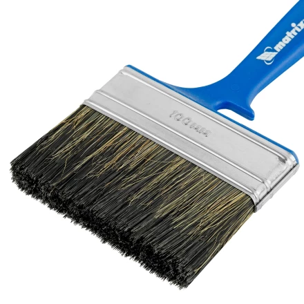 Кисть флейцевая для водных красок, 100x12 мм, смешанная щетина, пластиковая рукоятка// Matrix 833487 купить в Урае